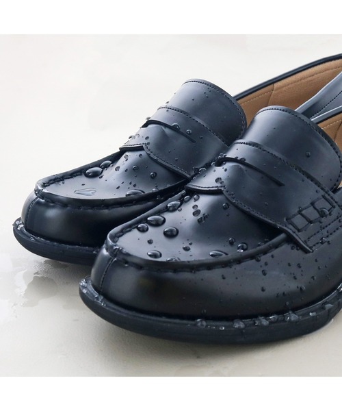 byあしながおじさん（バイアシナガオジサン）の「晴雨兼用｜コインローファー 8510141（ローファー・レディース・ブラウン/グレイッシュベージュ/ワイン/ブラック・23.5cm/23cm/22.5cm/22cm/25cm/24.5cm/24cm）」の18枚目の写真