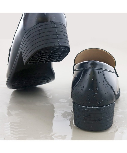 byあしながおじさん（バイアシナガオジサン）の「晴雨兼用｜コインローファー 8510141（ローファー・レディース・ブラウン/グレイッシュベージュ/ワイン/ブラック・23.5cm/23cm/22.5cm/22cm/25cm/24.5cm/24cm）」の19枚目の写真