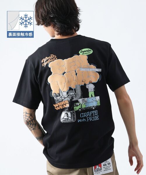 セール】【BEN DAVIS（ベンデイビス）】OVERLAP COOL TEE / Tシャツ