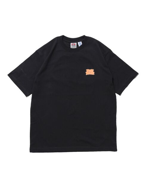 BEN DAVIS(ベンデイビス)の「【BEN DAVIS(ベンデイビス)】OVERLAP COOL TEE / Tシャツ 接触冷感 半袖 クルーネック ワンポイント 刺繍 ワンポイント(Tシャツ/カットソー・メンズ・ネイビー/ベージュ/ホワイト/ブラック・X-LARGE/LARGE/MEDIUM)」の16枚目の写真