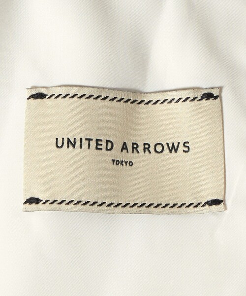 UNITED ARROWS（ユナイテッドアローズ）の「P 2タック ワイドパンツ WHITE ‐ウォッシャブル‐（スラックス・レディース・オフホワイト・36/38/34/40）」の15枚目の写真