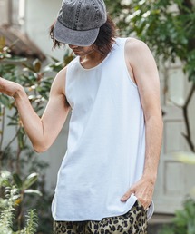 mta596- Span Fraise Long Tank Top タンクトップ(S62726cmb)