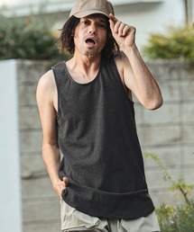 mta596- Span Fraise Long Tank Top タンクトップ(S62726cmb)