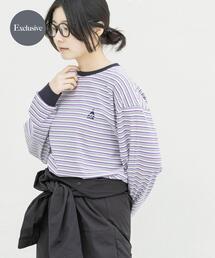 『別注』La Hutte×EKAL MULTI BORDERLONG-SLEEVET-SHIRTS