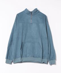 ATELANE（アテレーン）の「【RES】【ATELANE】スウェードポンチ裏フリース ハーフジップ（その他トップス）」