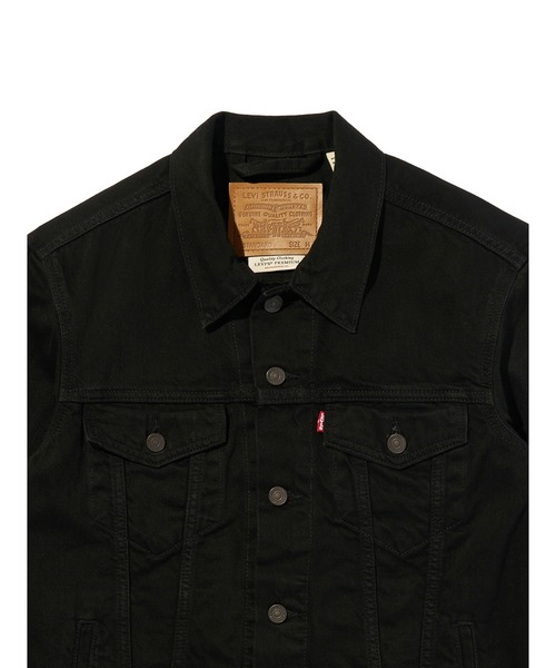 Levi's(リーバイス)の「Levi's/リーバイス トラッカージャケット(デニムジャケット・メンズ・ブラック・M/S/XL/L)」の4枚目の写真