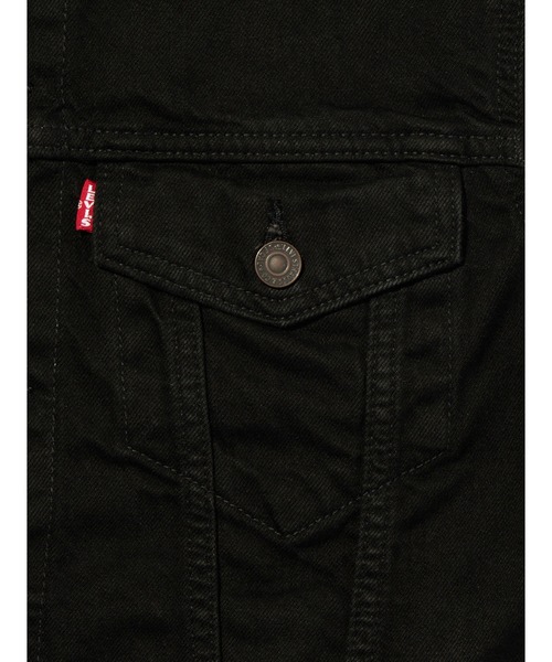 Levi's(リーバイス)の「Levi's/リーバイス トラッカージャケット(デニムジャケット・メンズ・ブラック・M/S/XL/L)」の7枚目の写真