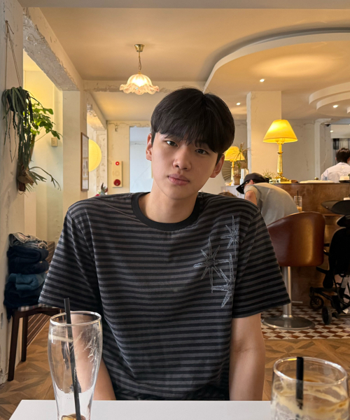UNTITLED SEOUL(アンタイトル ソウル)の「アンタイトル ステリナイト スモールストライプショートスリーブ ブラックチャコール(Tシャツ/カットソー・メンズ・その他・MEDIUM/LARGE/X-LARGE)」の3枚目の写真