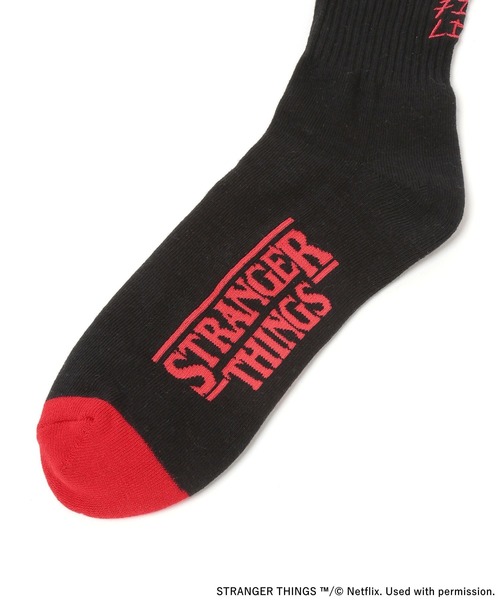 niko and...（ニコアンド）の「【STRANGER THINGS】コラボ刺繍2Pソックス（ソックス/靴下・メンズ・オレンジ/ホワイト・FREE）」の20枚目の写真