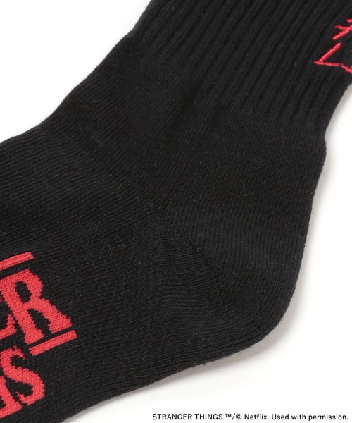 niko and...（ニコアンド）の「【STRANGER THINGS】コラボ刺繍2Pソックス（ソックス/靴下・メンズ・オレンジ/ホワイト・FREE）」の21枚目の写真
