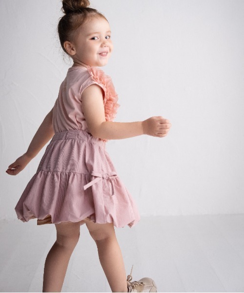 maarook（マルーク）の「ナイロンワッシャーバルーンスカート（スカート・キッズ・ブラック/ピンク・130cm/120cm/110cm/100cm/90cm）」の19枚目の写真