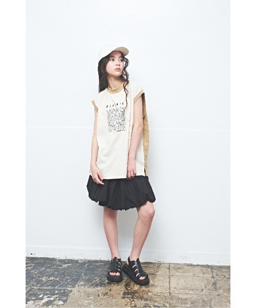 maarook（マルーク）の「ナイロンワッシャーバルーンスカート（スカート・キッズ・ブラック/ピンク・130cm/120cm/110cm/100cm/90cm）」の10枚目の写真