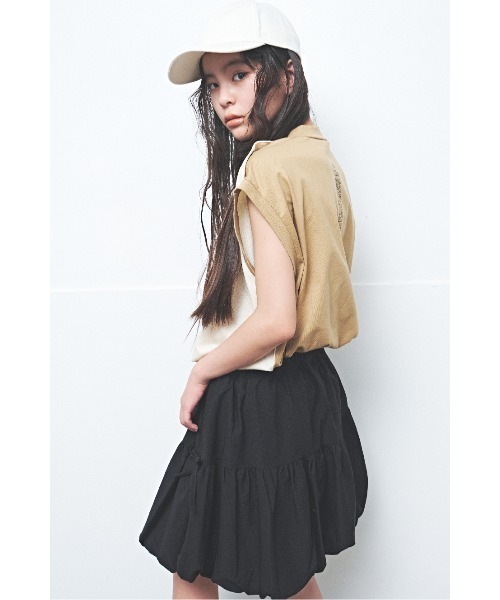 maarook（マルーク）の「ナイロンワッシャーバルーンスカート（スカート・キッズ・ブラック/ピンク・130cm/120cm/110cm/100cm/90cm）」の14枚目の写真