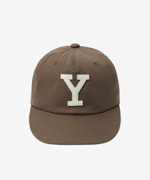 YALE（イェール）の「Yロゴレザーストラップキャップ_ブラウン（キャップ）」