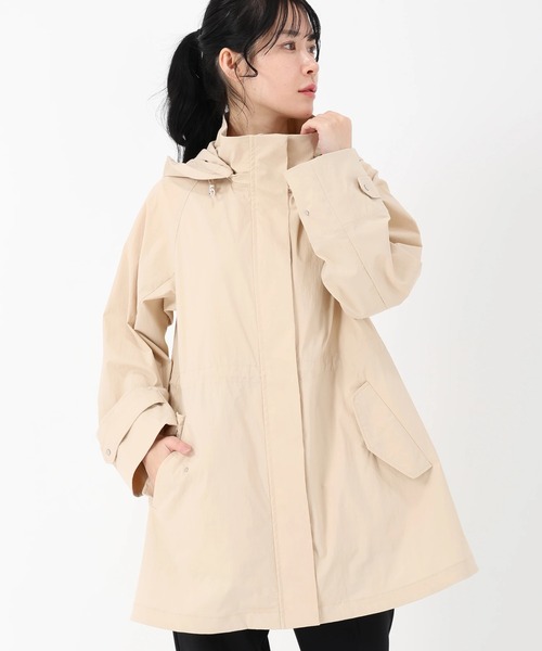 テクノタフタ_ミディ丈2WAYマウンテンパーカー（マウンテンパーカー