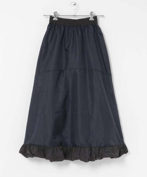 SENSE OF PLACE by URBAN RESEARCH（センスオブプレイスバイアーバンリサーチ）の「タックバルーンスカート（スカート・レディース・アイボリー/チャコールグレー・ONE）」の19枚目の写真