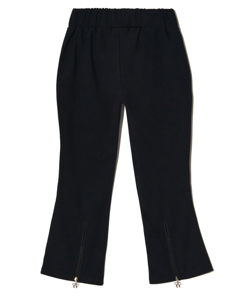 PIECEMAKER(ピースメーカー)の「TS RIBBON ZIP PANTS (BLACK)(その他パンツ・レディース・その他・M/L)」の2枚目の写真