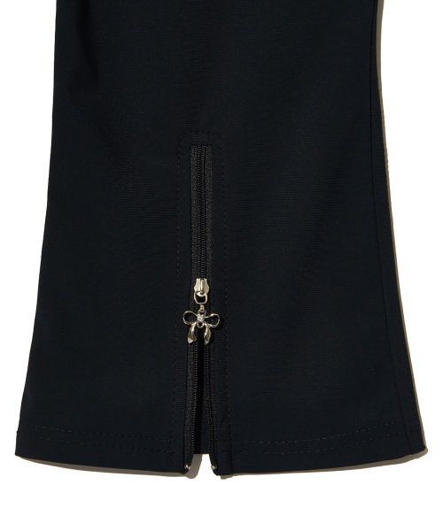 PIECEMAKER(ピースメーカー)の「TS RIBBON ZIP PANTS (BLACK)(その他パンツ・レディース・その他・M/L)」の5枚目の写真