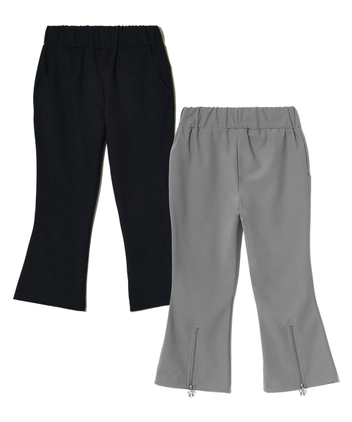 PIECEMAKER(ピースメーカー)の「TS RIBBON ZIP PANTS (BLACK)(その他パンツ・レディース・その他・M/L)」の6枚目の写真
