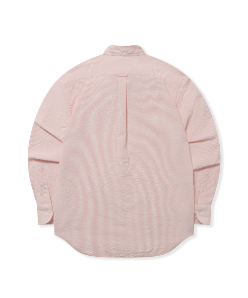 PRODESHIRT(プロデシャツ)の「E-460 カプリオックスフォードシャツ(ピンクストライプ)(シャツ/ブラウス・メンズ・その他・L/XL/M)」の2枚目の写真