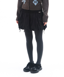 PUMPKIN MINI SKIRT BLACK