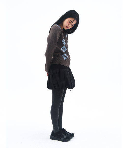 AMESWORLDWIDE(アメスワールドワイド)の「PUMPKIN MINI SKIRT BLACK(スカート・レディース・その他・FREE)」の4枚目の写真