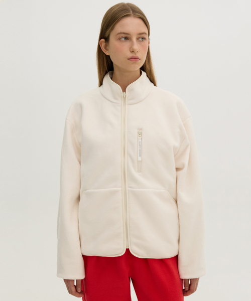 Reversible Nylon Jacket_Ivory