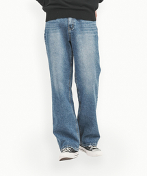 GOLDPERCENT（ゴールドパーセント）の「タイムレスワイドフィットベーシックデニム（濃紺、MEN）（デニムパンツ）」