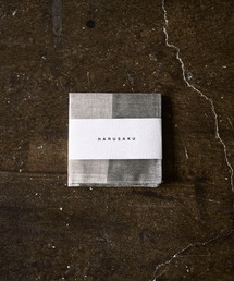 HARUSAKU（ハルサク）の「HARUSAKU:蚊帳織 綿ハンカチ（ハンカチ/ハンドタオル）」