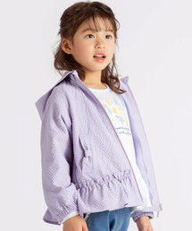 BeBe べべ　くすみムラサキ　ジャケットジャンパー 150 BeBe べべ くすみムラサキ ジャケットジャンパー 150 子供・ベビーの