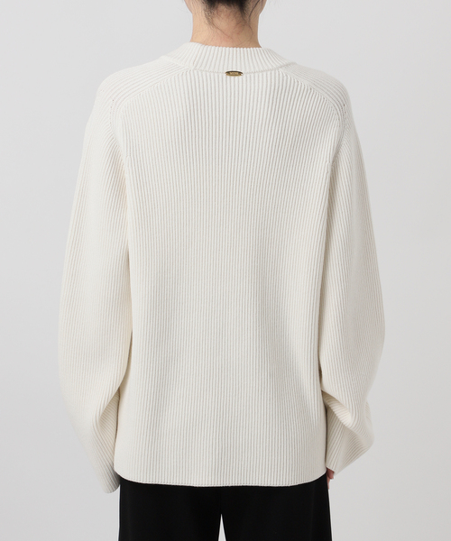 Deuxieme Classe（ドゥーズィエムクラス）の「LEWES アゼ カーディガン（カーディガン/ボレロ・レディース・ネイビー/ホワイト・FREE）」の21枚目の写真