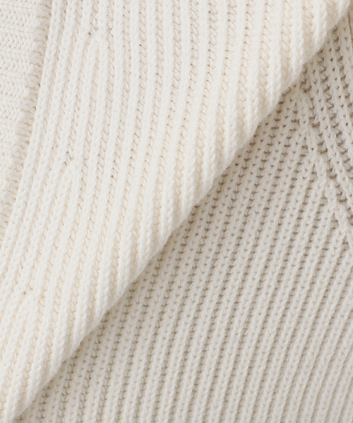 Deuxieme Classe（ドゥーズィエムクラス）の「LEWES アゼ カーディガン（カーディガン/ボレロ・レディース・ネイビー/ホワイト・FREE）」の7枚目の写真