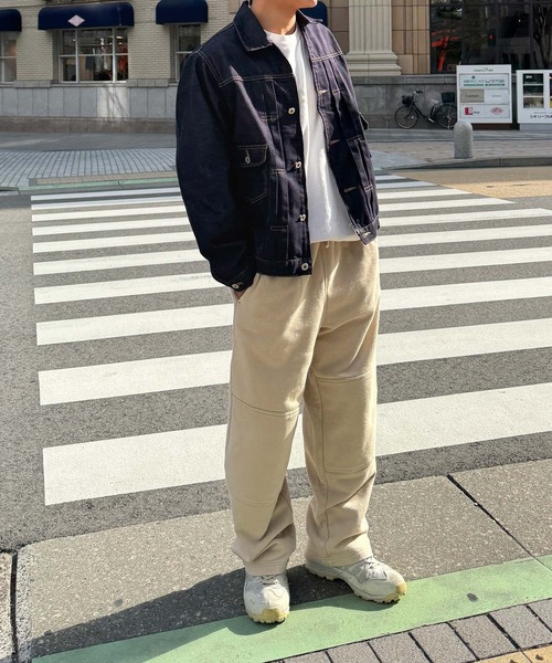 CANAL JEAN（キャナルジーン）の「choice_cnl　ZIPデニムジャケット（デニムジャケット・レディース・ダークインディゴブルー・1/2）」の6枚目の写真