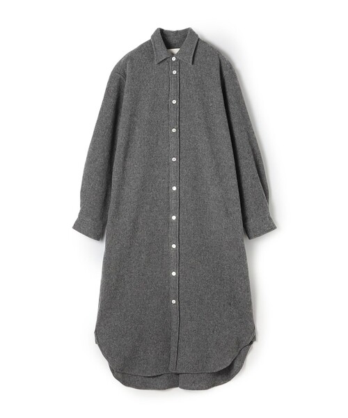 TOMORROWLAND (トゥモローランド)の「NITTO CAMICIONE シャツワンピース(シャツワンピース・レディース・レッド/グレー・S)」の1枚目の写真