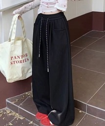 shameless（シェイムレス）の「ワイドシンプルスウェットパンツ（スウェットパンツ）」