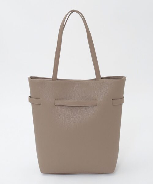 MELROSE claire(メルローズ クレール)の「【ベルト付きトートバッグ】(トートバッグ・レディース・ブラック/ライトグレー/ダークベージュ・FREE)」の4枚目の写真