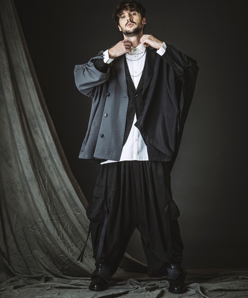 NO ID.（ノーアイディ）の「【NO ID.】Fluttering Cargo Trousers / フラッタリング カーゴ トラウザーズ（スラックス・メンズ・ブラック/その他5・1/2）」の9枚目の写真