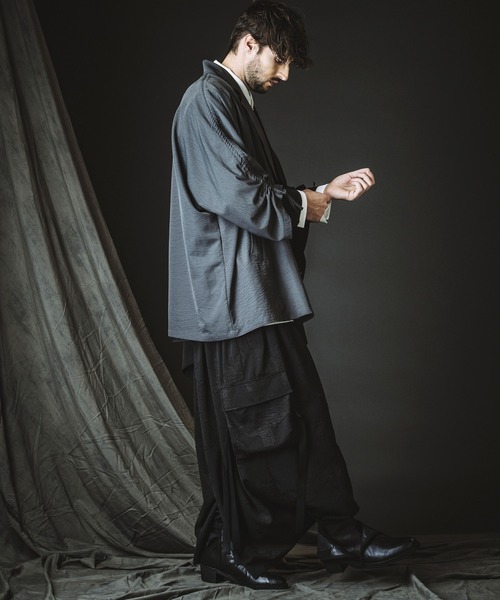 NO ID.（ノーアイディ）の「【NO ID.】Fluttering Cargo Trousers / フラッタリング カーゴ トラウザーズ（スラックス・メンズ・ブラック/その他5・1/2）」の12枚目の写真