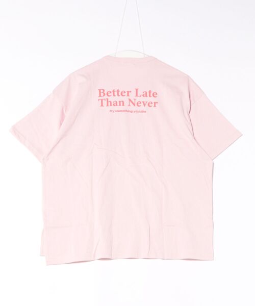 GENERATOR(ジェネレーター)の「GENERATOR/ジェネレーター Better Tシャツ(Tシャツ/カットソー・レディース・ピンク/ベージュ系その他/チャコールグレー・F)」の8枚目の写真