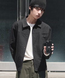 INTEMPOMOOD（インテンポムード）の「ノクターナルツートーンジャケット_ブラック（その他アウター）」