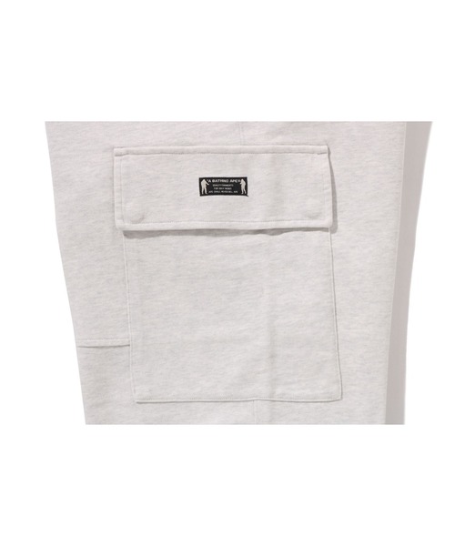 A BATHING APE(アベイシングエイプ)の「BAPE STA ONE POINT RELAXED FIT CARGO SWEATPANTS(スウェットパンツ・メンズ・チャコール/グレー・MEDIUM/LARGE/SMALL)」の7枚目の写真