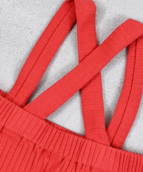 MARKEY'S（マーキーズ）の「フリルリブビスチェ（その他トップス・キッズ・レッド/ブルー/ブラウン・M/S/LL/L）」の10枚目の写真