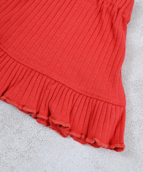 MARKEY'S（マーキーズ）の「フリルリブビスチェ（その他トップス・キッズ・レッド/ブルー/ブラウン・M/S/LL/L）」の11枚目の写真