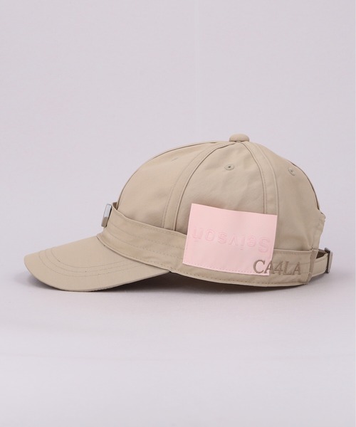 CA4LA（カシラ）の「Seivson x CA4LA CAP（キャップ・レディース・ブラック/ベージュ・M/S）」の4枚目の写真