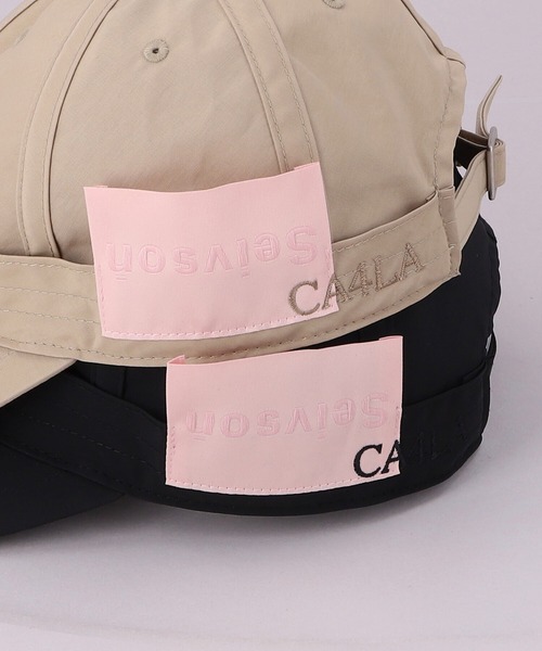 CA4LA（カシラ）の「Seivson x CA4LA CAP（キャップ・レディース・ブラック/ベージュ・M/S）」の10枚目の写真