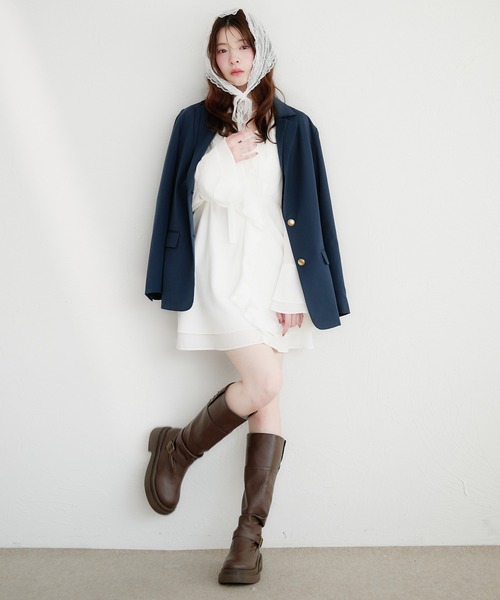 double collar tailored jacket / ダブルカラーテーラードジャケット