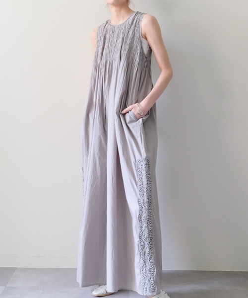 Side Lace All-in-One(サイドレースオールインワン)（つなぎ