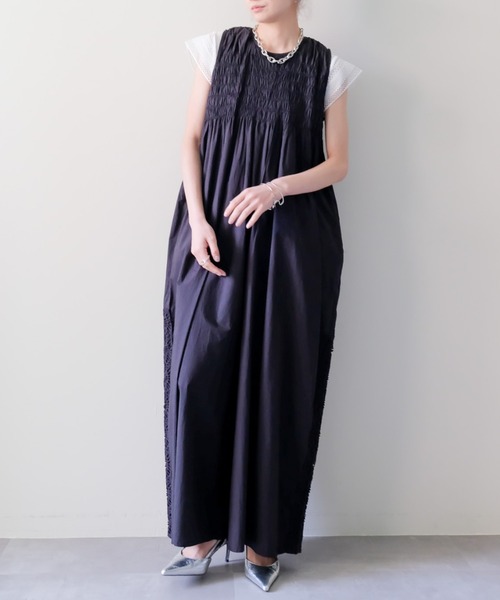 Side Lace All-in-One(サイドレースオールインワン)（つなぎ