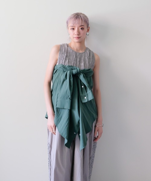 DOLLUPOOPS(ドールアップウップス)の「Side Lace All-in-One(サイドレースオールインワン)(つなぎ/オールインワン・レディース・ブラック/カーキ/ブラウン・FREE)」の16枚目の写真