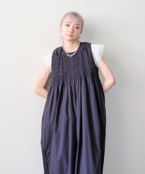 DOLLUPOOPS(ドールアップウップス)の「Side Lace All-in-One(サイドレースオールインワン)(つなぎ/オールインワン・レディース・ブラック/カーキ/ブラウン・FREE)」の21枚目の写真